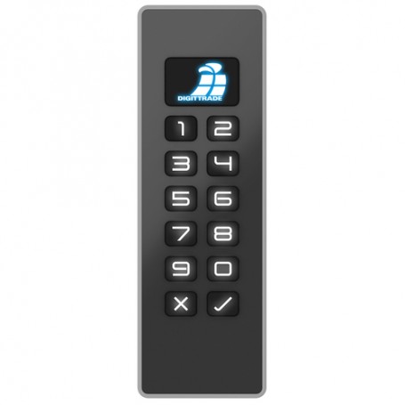 Digittrade Kobra unità flash USB 256 GB USB tipo-C 3.2 Gen 1 (3.1 Gen 1) Nero, Argento (DG-KSB-256)