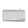 BakkerElkhuizen UltraBoard 950 tastiera USB QWERTZ Tedesco Argento, Bianco (BNEU950DE)