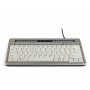 BakkerElkhuizen S-board 840 tastiera USB QWERTY Inglese Grigio (BNES840DUS)