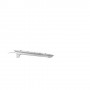 CHERRY KC 6000 SLIM FOR MAC tastiera USB AZERTY Francese Argento (JK-1610FR-1)