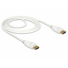 DeLOCK 85509 cavo DisplayPort 1,5 m Bianco (85509)