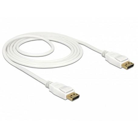 DeLOCK 85509 cavo DisplayPort 1,5 m Bianco (85509)