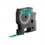 DYMO D1 Standard - Black on Green - 9mm nastro per etichettatrice (S0720740)
