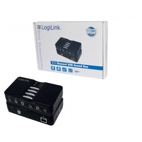 LogiLink USB Sound Box Dolby 7.1 8-Channel 7.1 canali (UA0099)