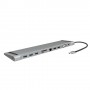 LogiLink UA0373 replicatore di porte e docking station per notebook Cablato USB 3.2 Gen 1 (3.1 Gen 1) Type-C Alluminio (UA0373)