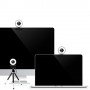 LogiLink UA0384 webcam 2 MP 1920 x 1080 Pixel USB 2.0 Nero, Bianco (UA0384)