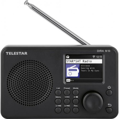 Telestar DIRA M 6i Internet Analogico e digitale Nero (30-016-02)