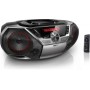 Philips AZ700T/12 impianto stereo portatile Analogico 12 W Nero, Argento (AZ700T/12)