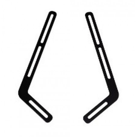 Hama 00108746 supporto da parete per casse acustiche Nero (108746)