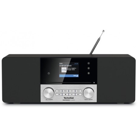 TechniSat DIGITRADIO 3 VOICE Nero, Argento (0000/3963)
