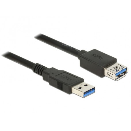 DeLOCK 85058 cavo USB 5 m USB 3.2 Gen 1 (3.1 Gen 1) USB A Nero (85058)