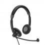 EPOS | SENNHEISER IMPACT SC 75 USB MS Cuffia Padiglione auricolare Connettore 3.5 mm USB tipo A Nero (507086)