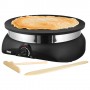 Unold 48155 crepiera 1 crepe 1250 W Nero, Acciaio inossidabile (48155)