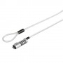 Hama Wedge cavo di sicurezza Argento 1,8 m (00054120)