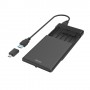 Hama 00200760 contenitore di unità di archiviazione Box esterno HDD/SSD Nero 2.5" (00200760)