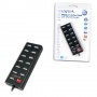 LogiLink UA0126 hub di interfaccia 480 Mbit/s Nero (UA0126)