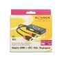 DeLOCK 62959 cavo e adattatore video 0,135 m HDMI-A 19 pin, USB 2.0 Type-A DVI-I, Displayport 20 pin, VGA 15 pin Nero, R (62959)