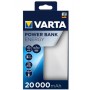Varta Energy 20000 batteria portatile Polimeri di litio (LiPo) 20000 mAh Nero, Bianco (57978 101 111)