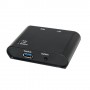 LogiLink UA0216 hub di interfaccia USB 3.2 Gen 1 (3.1 Gen 1) Type-B 5000 Mbit/s Nero (UA0216)