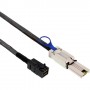 InLine Mini SAS HD 1.0m Nero (27636B)