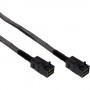 InLine Mini SAS HD 0.5m Nero (27625A)