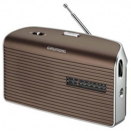 Grundig Music 60 Personale Analogico Marrone, Argento (GRN1550)
