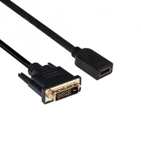 CLUB3D CAC-1211 adattatore per inversione del genere dei cavi DVI Dual Link Nero (CAC-1211)