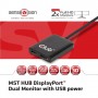 CLUB3D CSV-6200 ripartitore video 2x Displayport (CSV-6200)