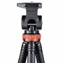 Hama Traveller Pro treppiede Smartphone/fotocamera di azione 3 gamba/gambe Nero, Rosso (00004631)