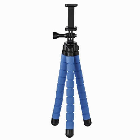 Hama Flex treppiede Smartphone/fotocamera di azione 3 gamba/gambe Nero, Blu (00004615)