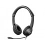 Sandberg Saver Cuffia Padiglione auricolare Connettore 3.5 mm Nero (326-15)