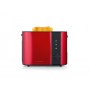 Severin AT 2217 tostapane 2 fetta/e 800 W Nero, Rosso (AT2217)