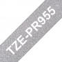 Brother TZe-PR955 nastro per etichettatrice Bianco su argento (TZEPR955)