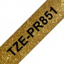 Brother TZe-PR851 nastro per etichettatrice Nero dorato (TZEPR851)