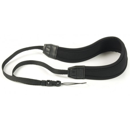 Kaiser 6742 tracolla Fotocamera Tessuto, Neoprene Nero (6742)