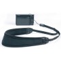 Kaiser 6742 tracolla Fotocamera Tessuto, Neoprene Nero (6742)