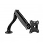 LogiLink BP0023 supporto da tavolo per Tv a schermo piatto 68,6 cm (27") Morsa Nero (BP0023)