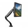 LogiLink BP0023 supporto da tavolo per Tv a schermo piatto 68,6 cm (27") Morsa Nero (BP0023)