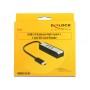 DeLOCK 62535 hub di interfaccia 5000 Mbit/s Nero, Argento (62535)