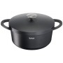Tefal Trattoria E2184634 padella 4,5 L Rotondo Nero (E21846)
