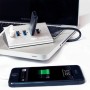 LogiLink UA0227 hub di interfaccia USB 3.2 Gen 1 (3.1 Gen 1) Micro-B 5000 Mbit/s Nero (UA0227)
