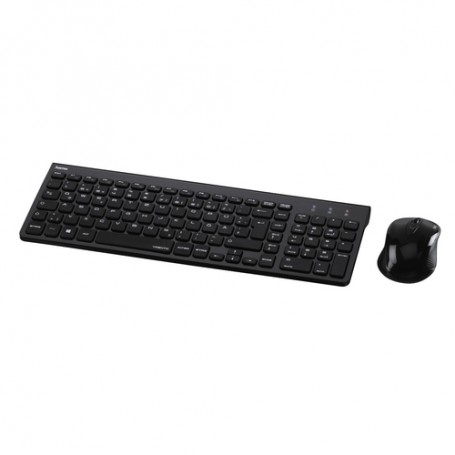 Hama Trento tastiera RF Wireless QWERTZ Tedesco Nero (182666)
