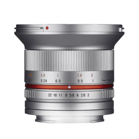 Samyang 12mm F2.0 NCS CS SLR Obiettivo ampio Argento (1220506102)