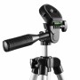 Walimex Travel I treppiede Fotocamere digitali/film 3 gamba/gambe Nero, Argento (17996)