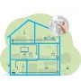 Devolo Magic 1 WiFi Multiroom Kit 1200 Mbit/s Collegamento ethernet LAN Wi-Fi Bianco 3 pz (8367)