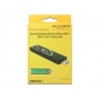 DeLOCK 42593 contenitore di unità di archiviazione Box esterno SSD Nero M.2 (42593)