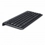 Perixx PERIDUO-707 PLUS tastiera RF Wireless QWERTY Nero (PERIDUO-707 PLUS W)
