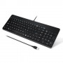 Perixx PERIBOARD-220 H tastiera USB Tedesco Nero (PERIBOARD-220 H)