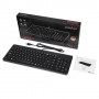 Perixx PERIBOARD-220 H tastiera USB Tedesco Nero (PERIBOARD-220 H)