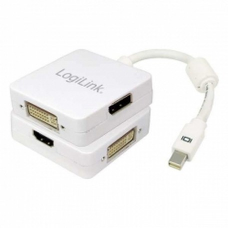 LogiLink CV0045 cavo e adattatore video Mini DisplayPort Bianco (CV0045)
